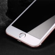 Стъклен протектор за Apple iPhone 7 Plus (3D бял)