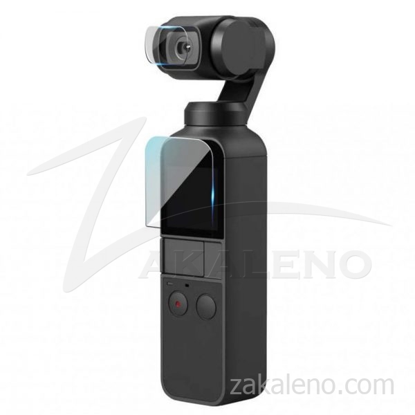 Стъклен протектор за DJI Osmo Pocket, дисплей + обектив