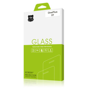 Стъклен протектор за OnePlus 5T (цветна рамка със странично лепило)