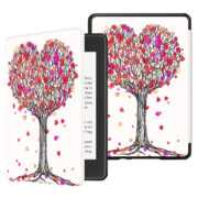 Кожен калъф за Kindle Paperwhite 5 2021 6.8″ – Есенна любов