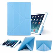 Кожен калъф за Apple iPad 6 2018, оригами