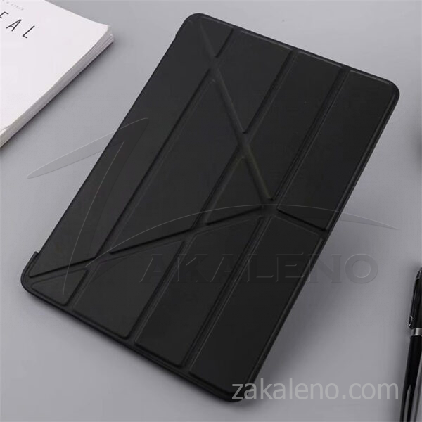 Кожен калъф за Apple iPad Air 2, оригами