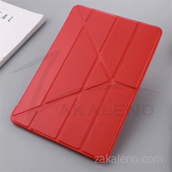 Кожен калъф за Apple iPad Air 2, оригами