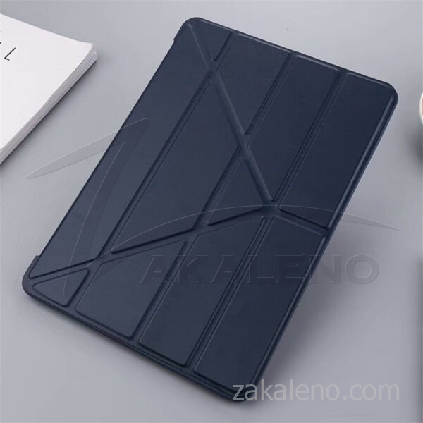 Кожен калъф за Apple iPad Air 2, оригами