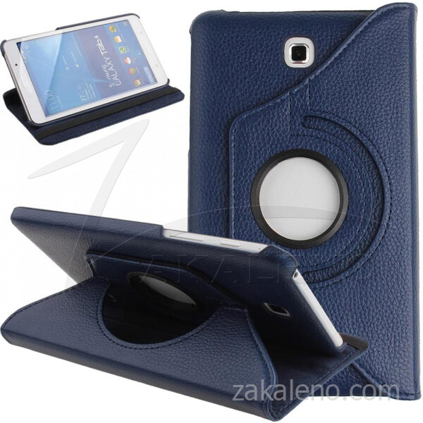 Кожен калъф за Samsung Galaxy Tab 4 8.0, ротационен