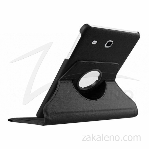 Кожен калъф за Samsung Galaxy Tab E 9.6, ротационен