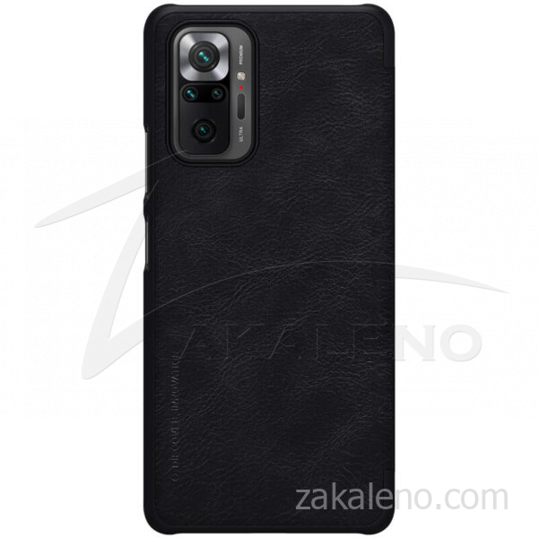 Кожен калъф Nillkin Qin за Xiaomi Redmi Note 10 Pro Max