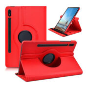 Кожен калъф за Samsung Galaxy Tab S7 FE, ротационен