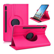 Кожен калъф за Samsung Galaxy Tab S7 FE, ротационен