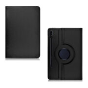 Кожен калъф за Samsung Galaxy Tab S7+ (S7 Plus), ротационен
