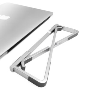 Настолна сгъваема алуминиева стойка за лаптоп (MacBook)