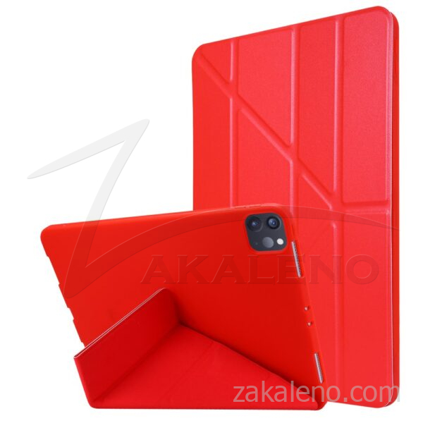 Кожен калъф за Apple iPad Pro 12.9 2020, оригами