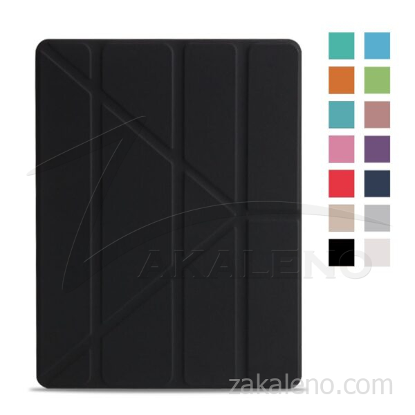 Кожен калъф за Apple iPad Pro 12.9 2020, оригами