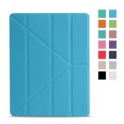 Кожен калъф за Apple iPad Pro 12.9 2020, оригами