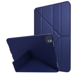 Кожен калъф за Apple iPad Pro 12.9 2021, оригами