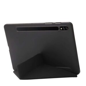 Кожен калъф за Samsung Galaxy Tab S8+ (S8 Plus), оригами