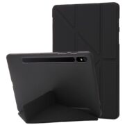 Кожен калъф за Samsung Galaxy Tab S9, оригами