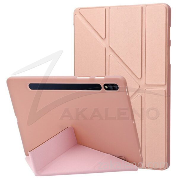 Кожен калъф за Samsung Galaxy Tab S9+ (S9 Plus), оригами