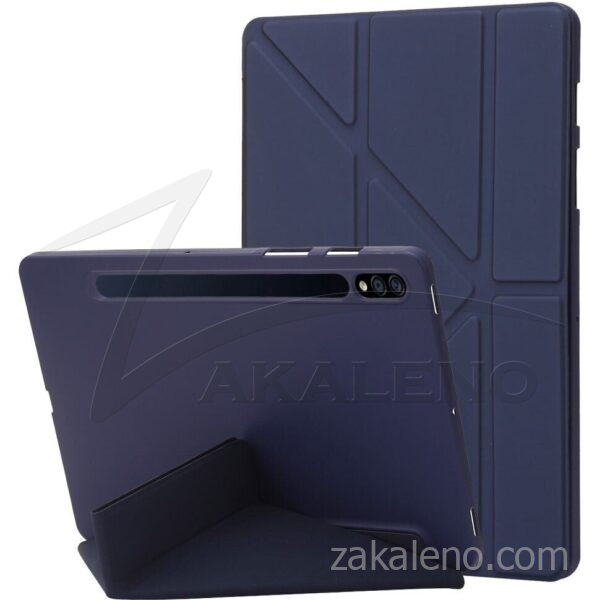 Кожен калъф за Samsung Galaxy Tab S9+ (S9 Plus), оригами
