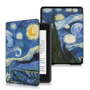 Кожен калъф за Kindle Paperwhite 2024 7" - Звездна нощ