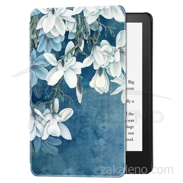Кожен калъф за Amazon Kindle Paperwhite 2024 7″ – Магнолия
