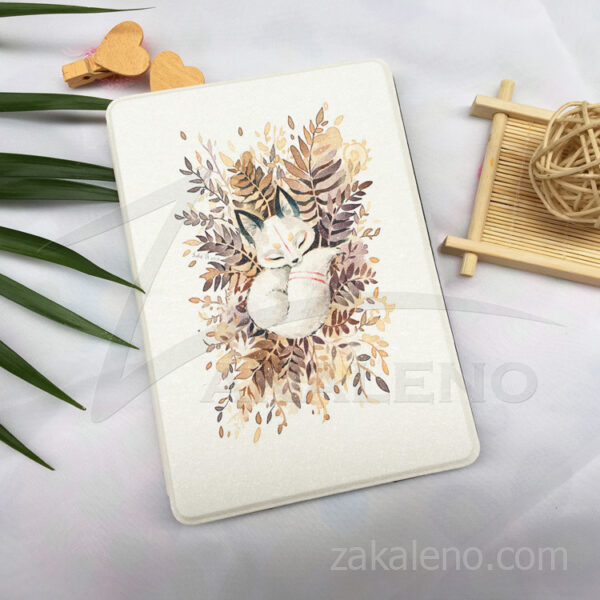 Кожен калъф за Amazon Kindle Paperwhite 2024 7″ – Спяща лисица