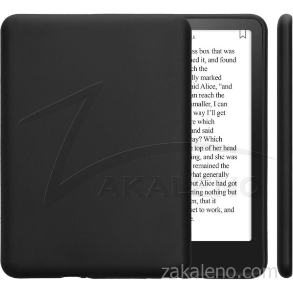 Силиконов калъф гръб за Amazon Kindle Paperwhite 2024 7″ – черен