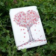 Кожен калъф за Kindle Colorsoft – Есенна любов