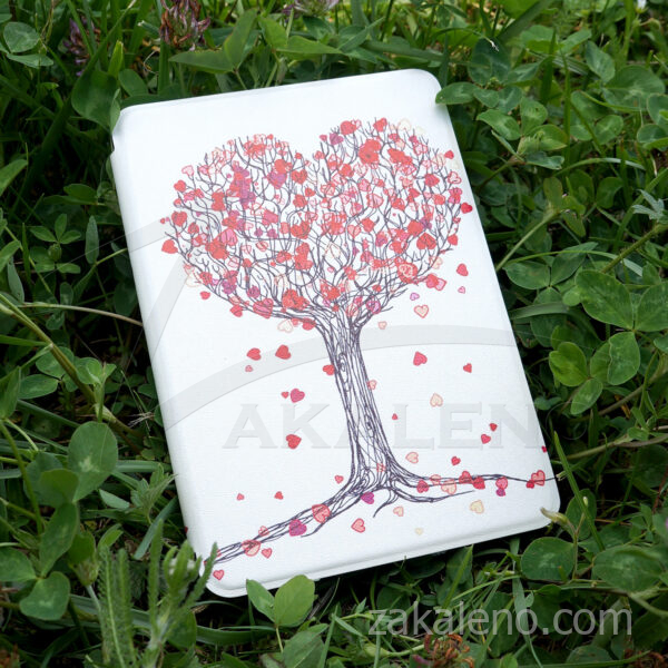 Кожен калъф за Kindle Colorsoft – Есенна любов