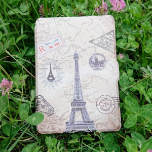 Кожен калъф за Kindle Colorsoft - Айфелова кула
