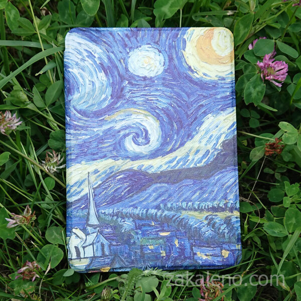 Кожен калъф за Kindle Colorsoft – Звездна нощ