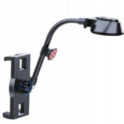 Подсилена стойка за таблет/телефон за кола, към предно стъкло/табло