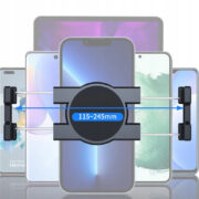 Подсилена стойка за таблет/телефон за кола, към предно стъкло/табло