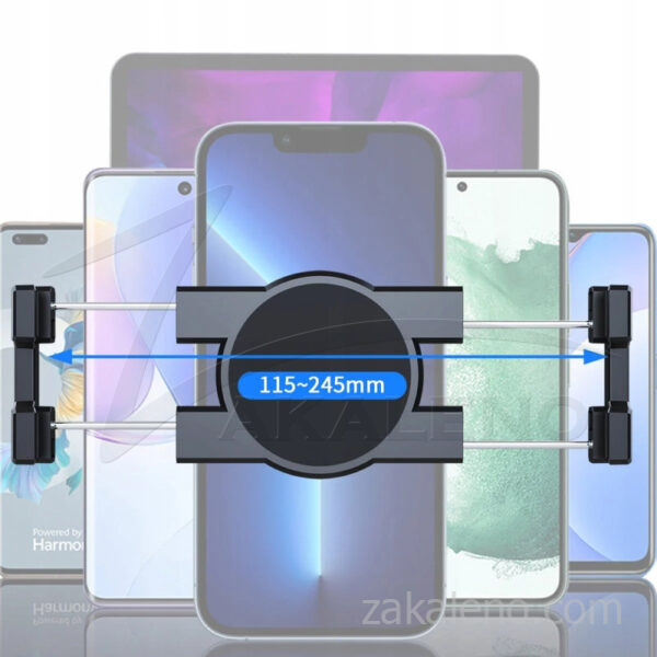 Подсилена стойка за таблет/телефон за кола, към предно стъкло/табло